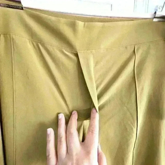 Athleta Brooklyn Heights Vienna Slim Pants Tapestry Gold Size 22 NWT - Picture 7 of 16